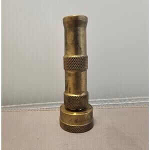 Vintage S&H WP-FSS Brass 3-3/4 inch Garden Hose Screw-On Sprinkler Head Nozzle